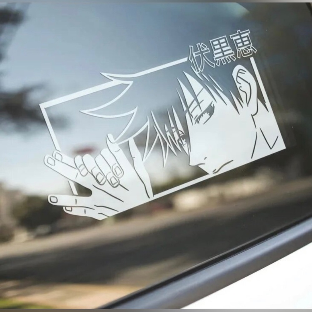 Jujutsu Kaisen Megumi Vinyl Decal Laptop Sticker Car Decal